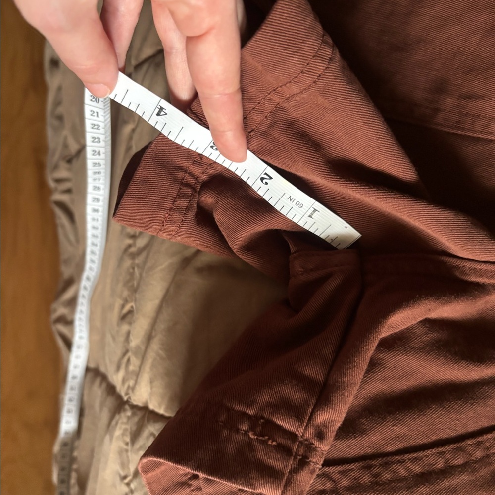 Big Bud Press Brown Women Work Pant Cargo Shorts - Picture 5 of 7